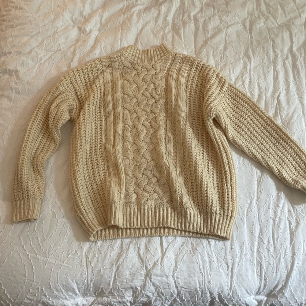 Forever21 Tan Sweater